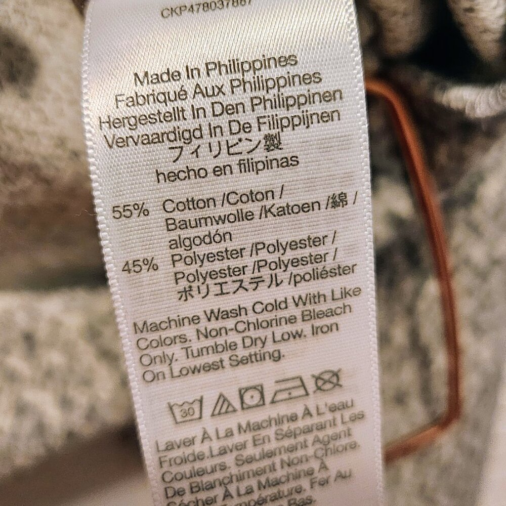 SOLD Madewell Brushed Bouclé Raglan-Sleeve Cardigan in Gray - Picture 12 of 13